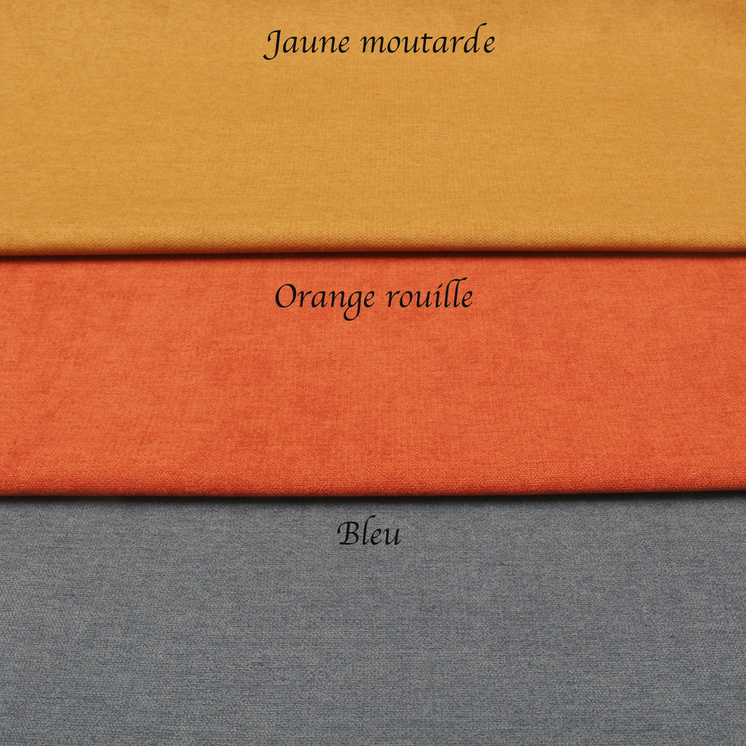 Trousse brodée personnalisée, couleur et texte au choix