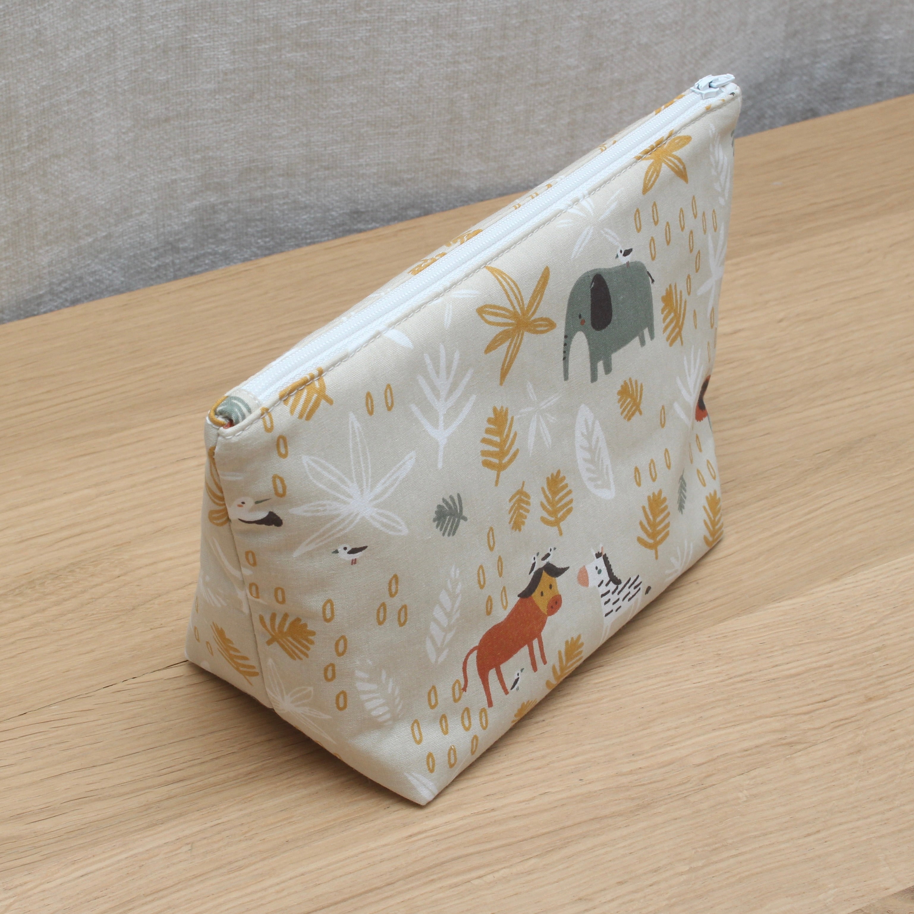 Trousse de rangement personnalisable – Thème Animaux rigolos