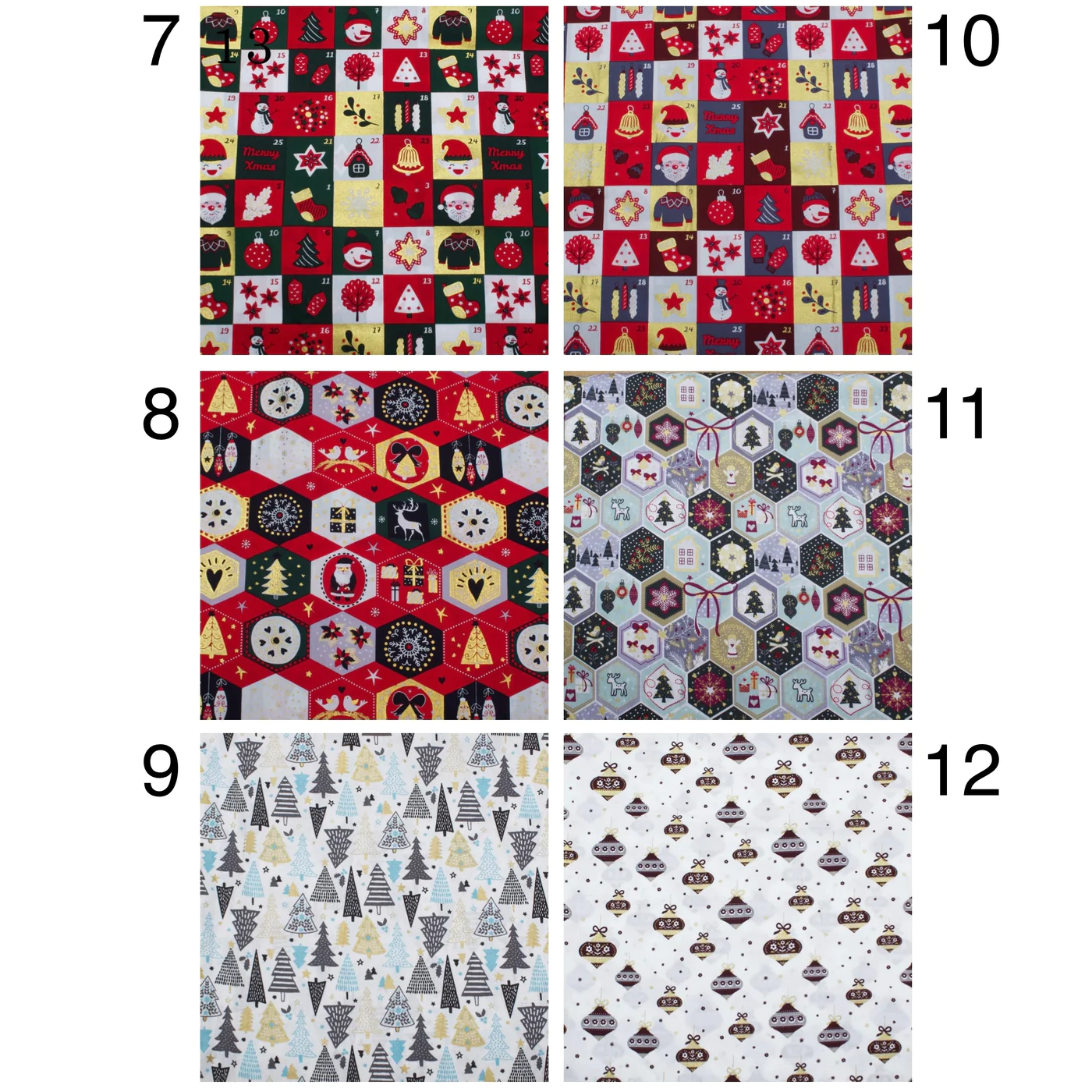 Housse de coussin " Noël"