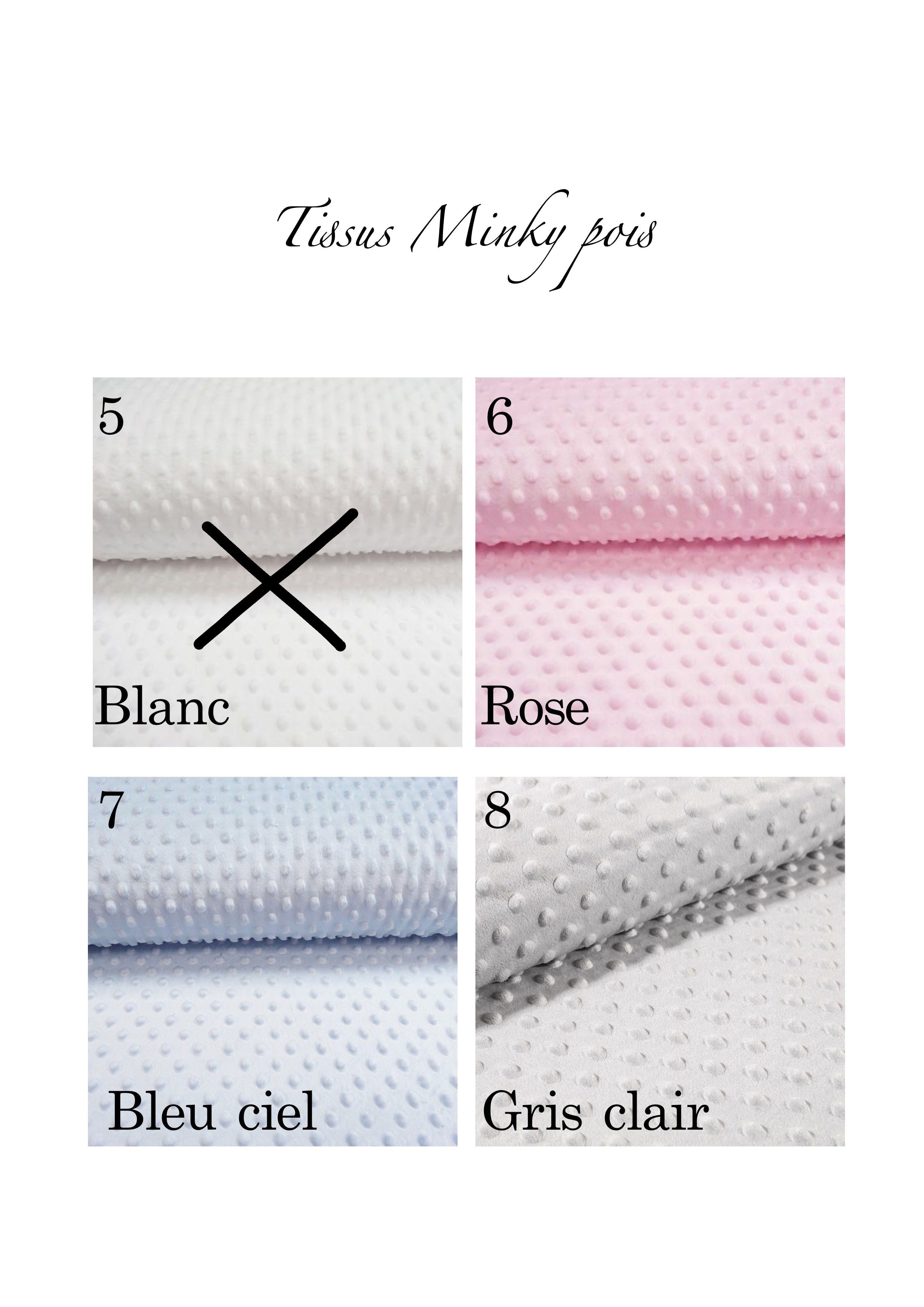 COUVERTURE BEBE PERSONALISEE - BRODERIE PRENOM ET MOTIFS AU CHOIX