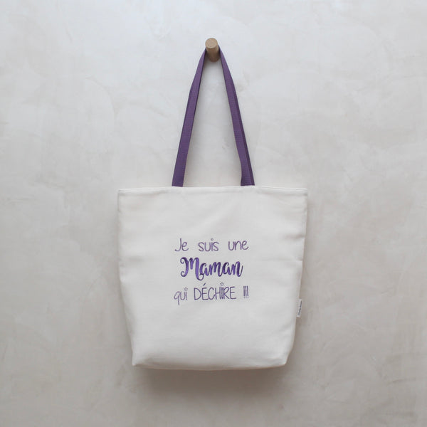 Cabas personnalisée avec une broderie