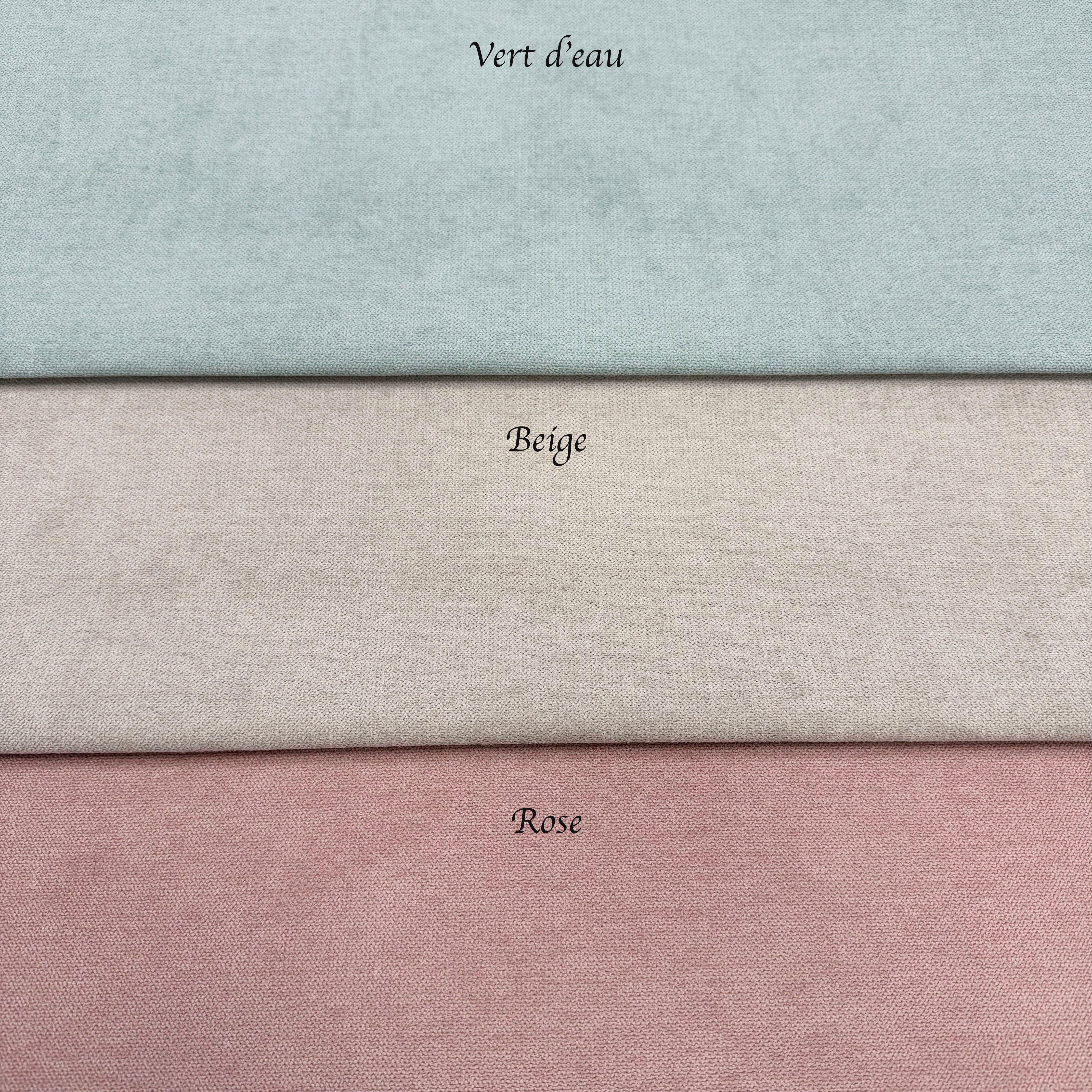 Trousse brodée personnalisée, couleur et texte au choix