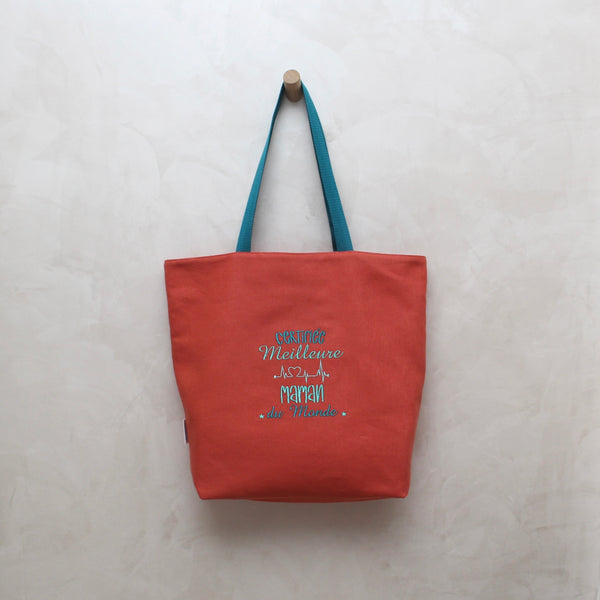 Cabas personnalisée avec une broderie