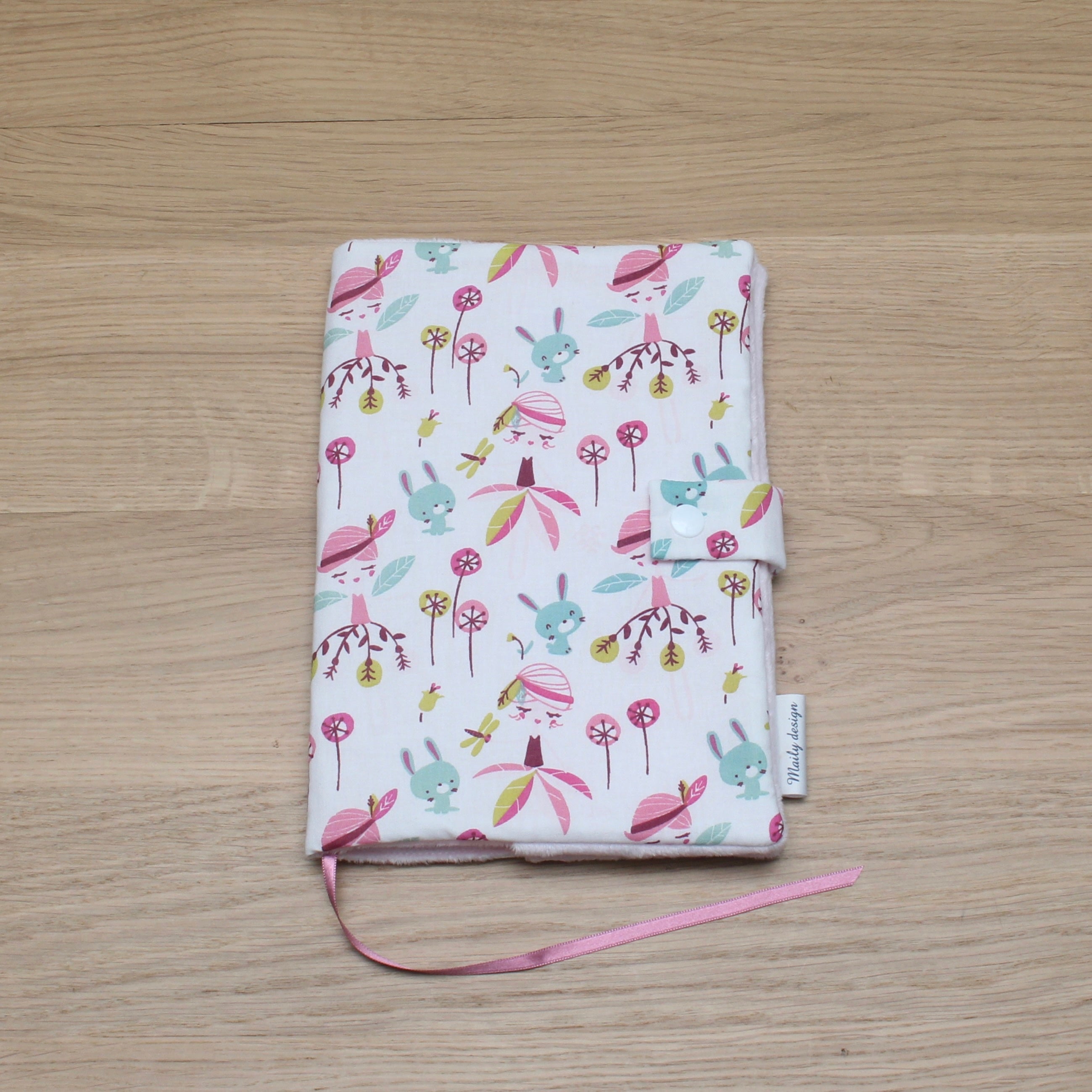 Protège carnet de santé personnalisé - Thème Petites fées