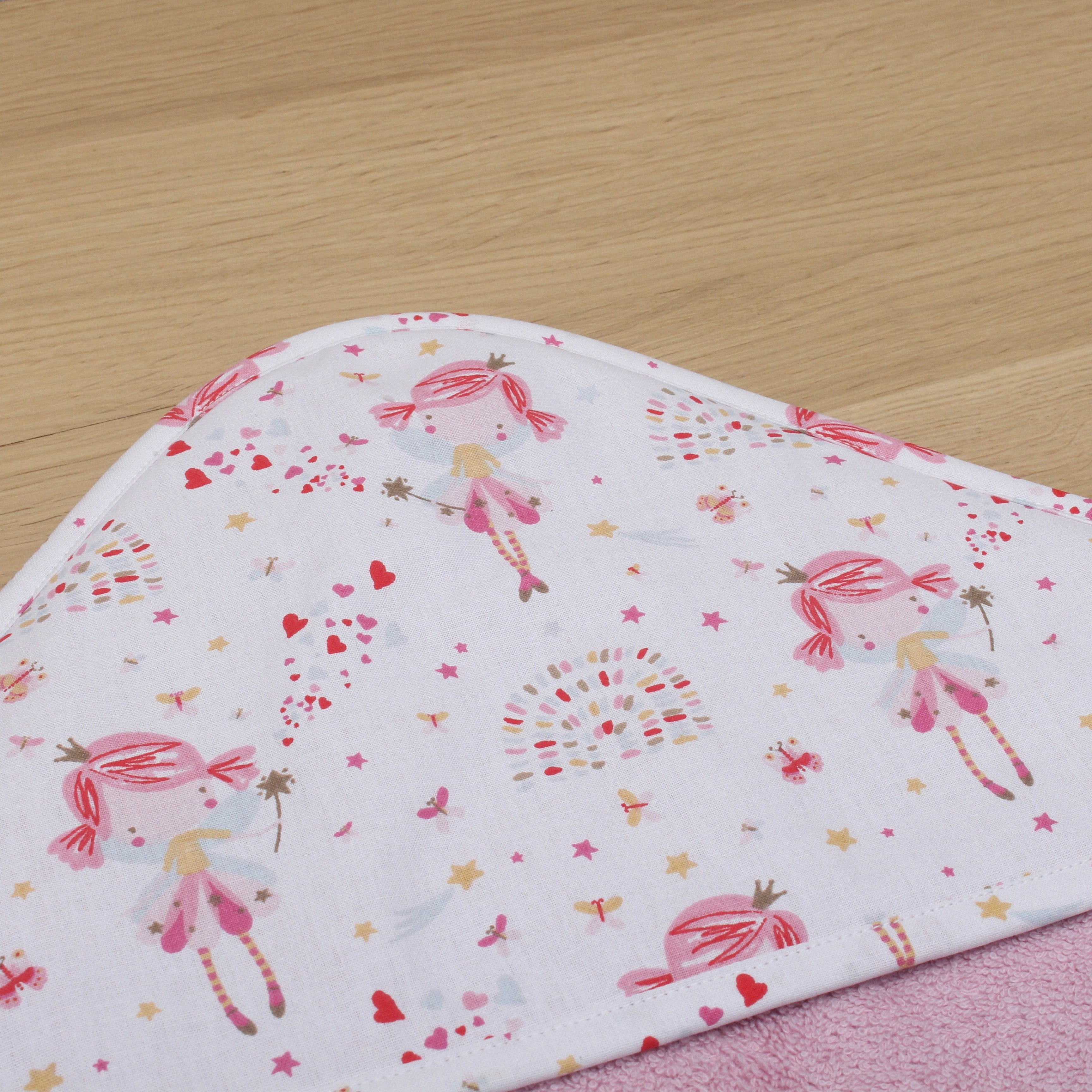 Sortie de bain bébé personnalisable - Thème Petites Fées