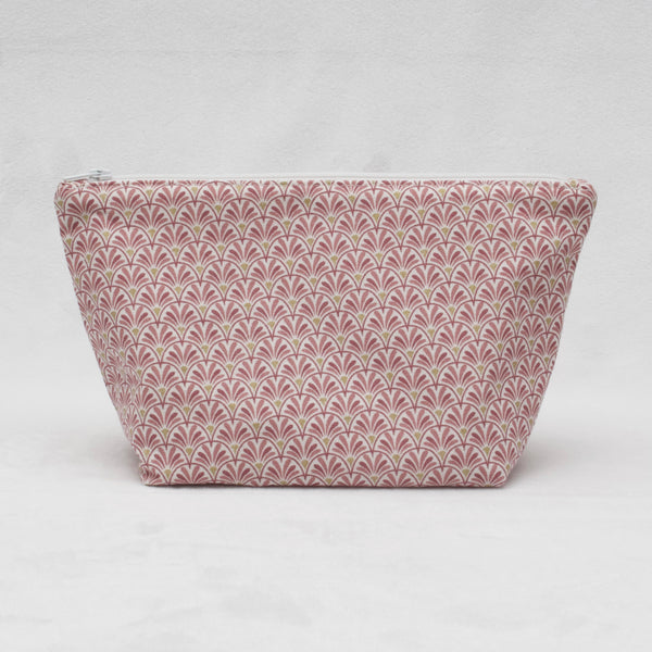 Trousse de rangement "Eventail rose"