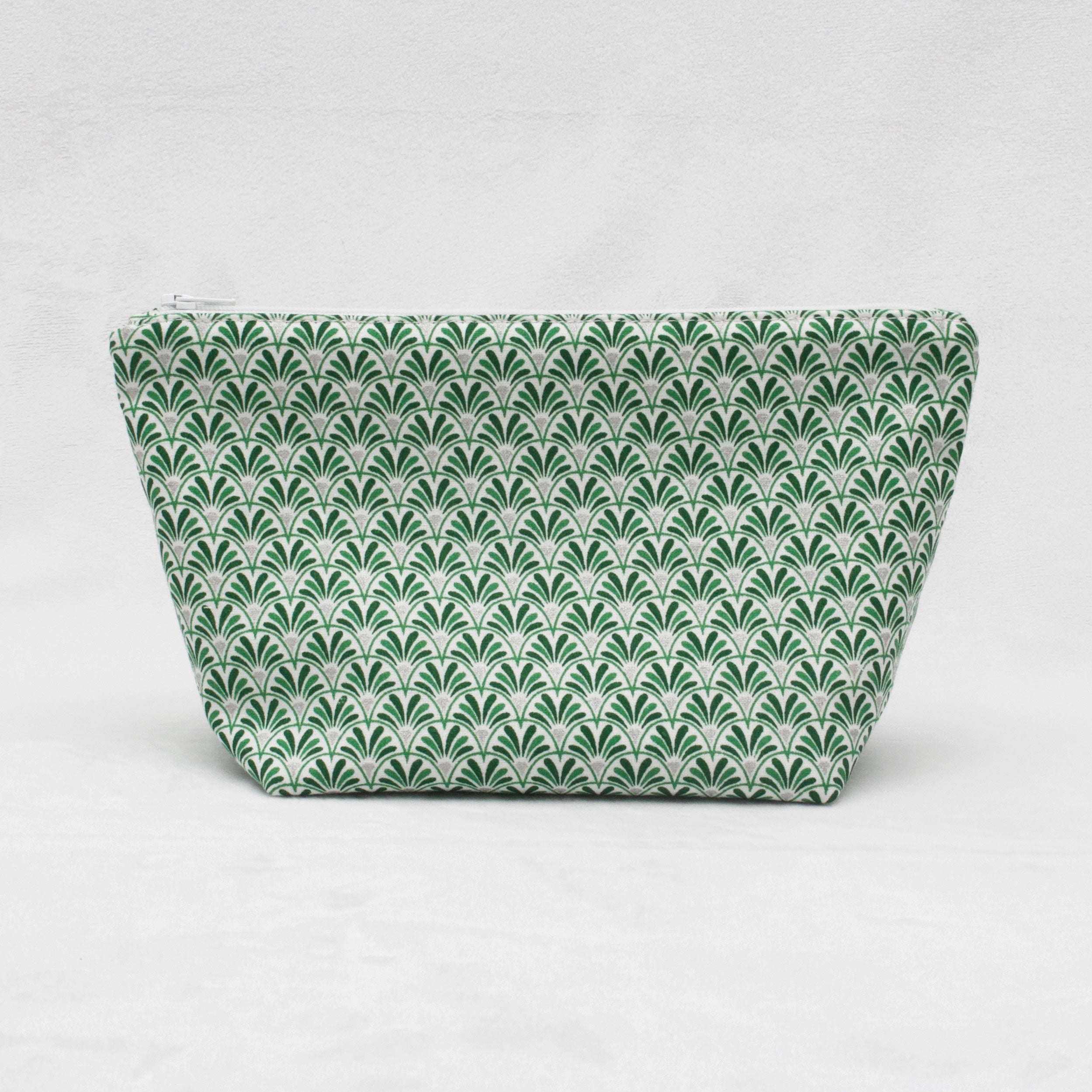 Trousse de rangement "Eventail vert"