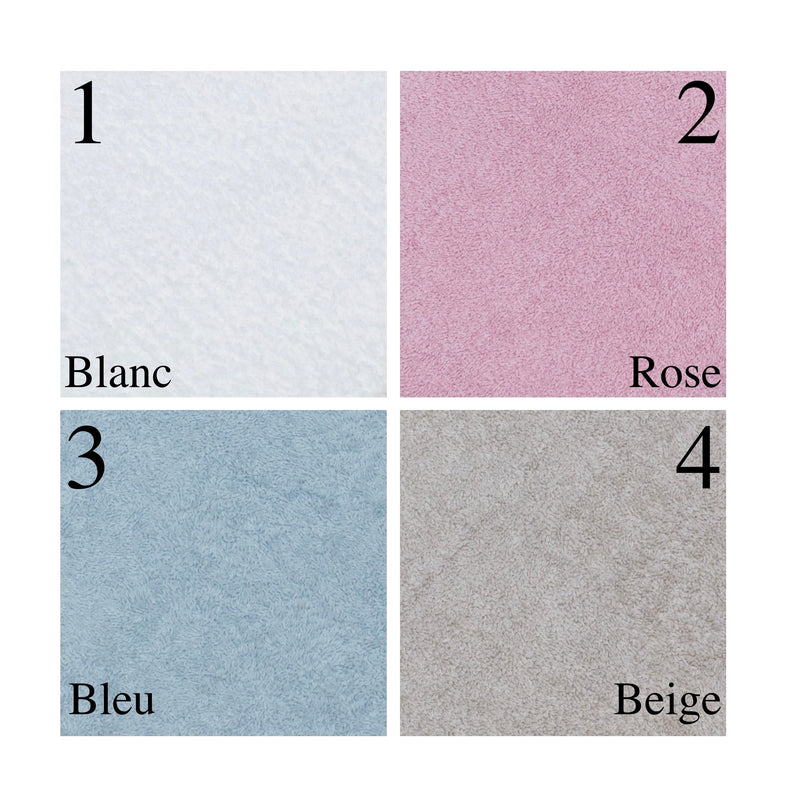Serviette 70x130cm "Personnalisée" avec une broderie.